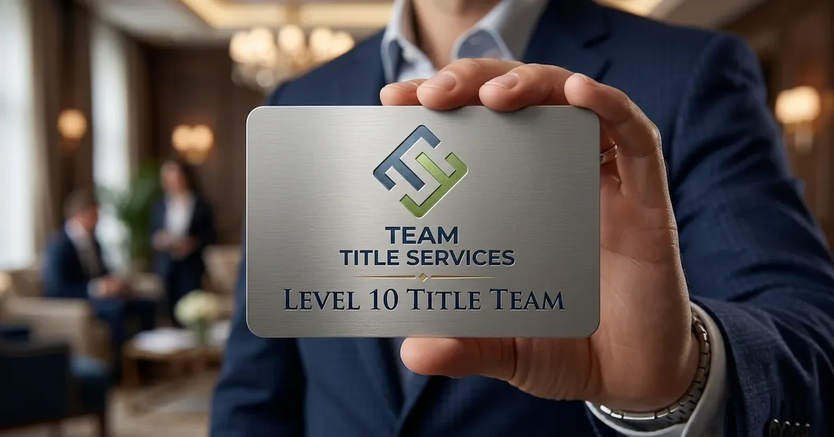 Level 10 Title Services Team